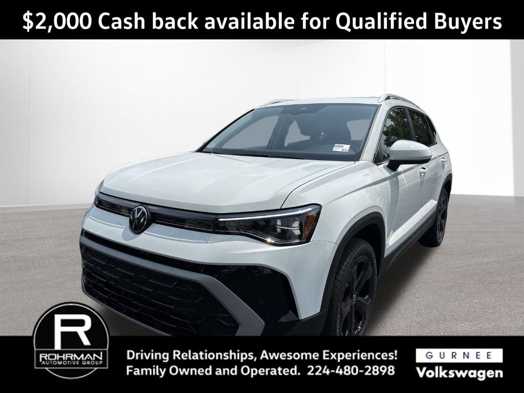 new 2025 Volkswagen Taos car, priced at $34,214