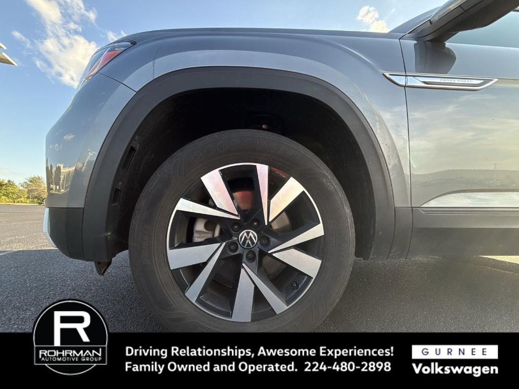 used 2021 Volkswagen Atlas Cross Sport car, priced at $23,217