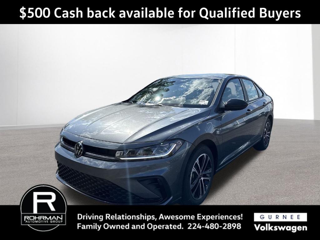 new 2025 Volkswagen Jetta car, priced at $21,544