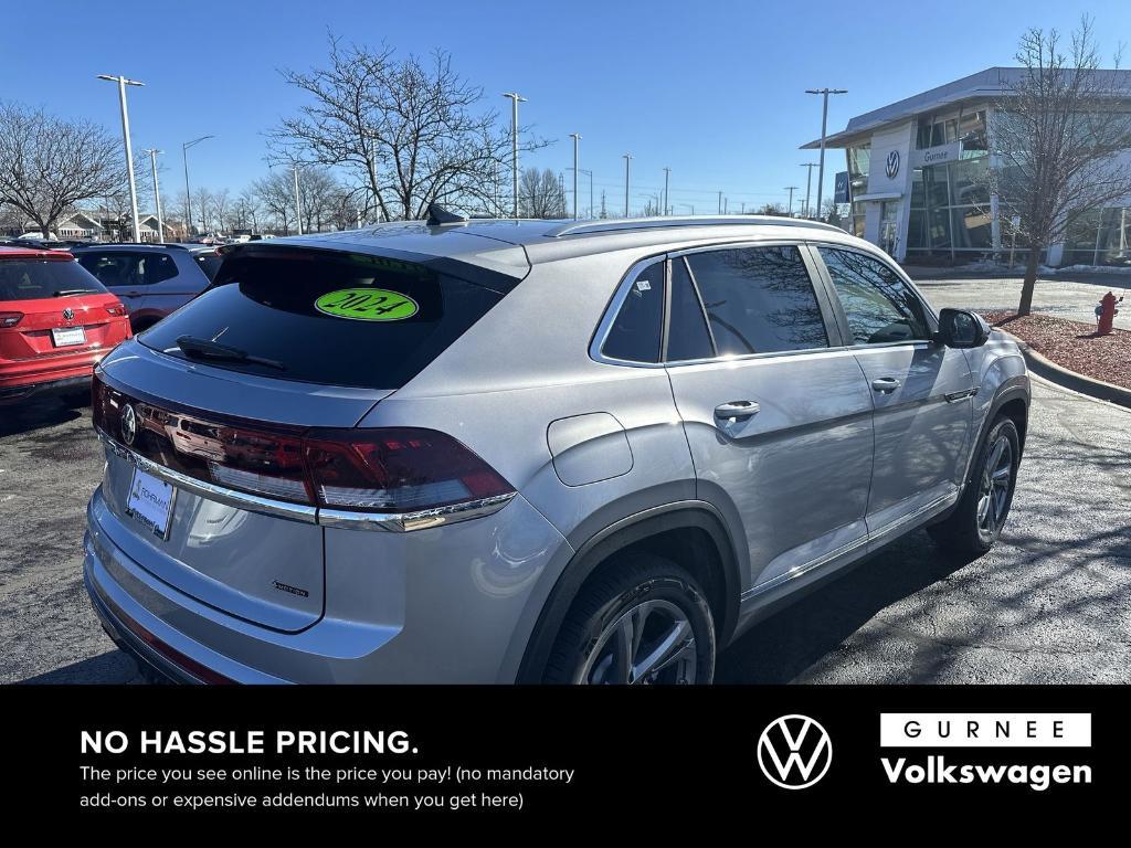 new 2024 Volkswagen Atlas Cross Sport car, priced at $40,299