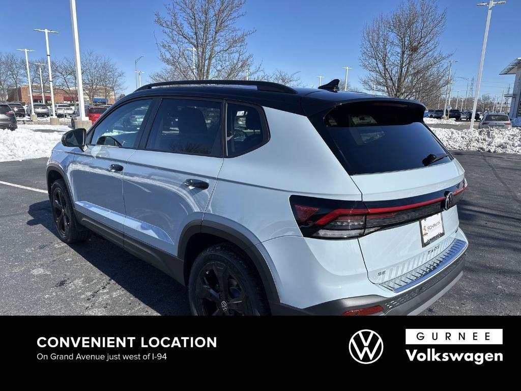 new 2025 Volkswagen Taos car, priced at $31,190