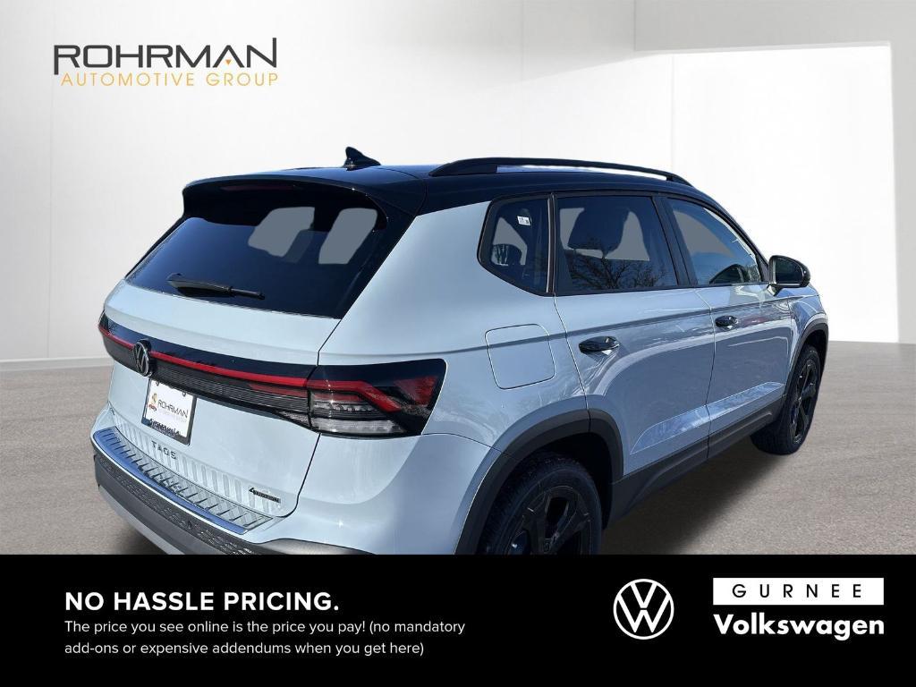 new 2025 Volkswagen Taos car, priced at $34,290
