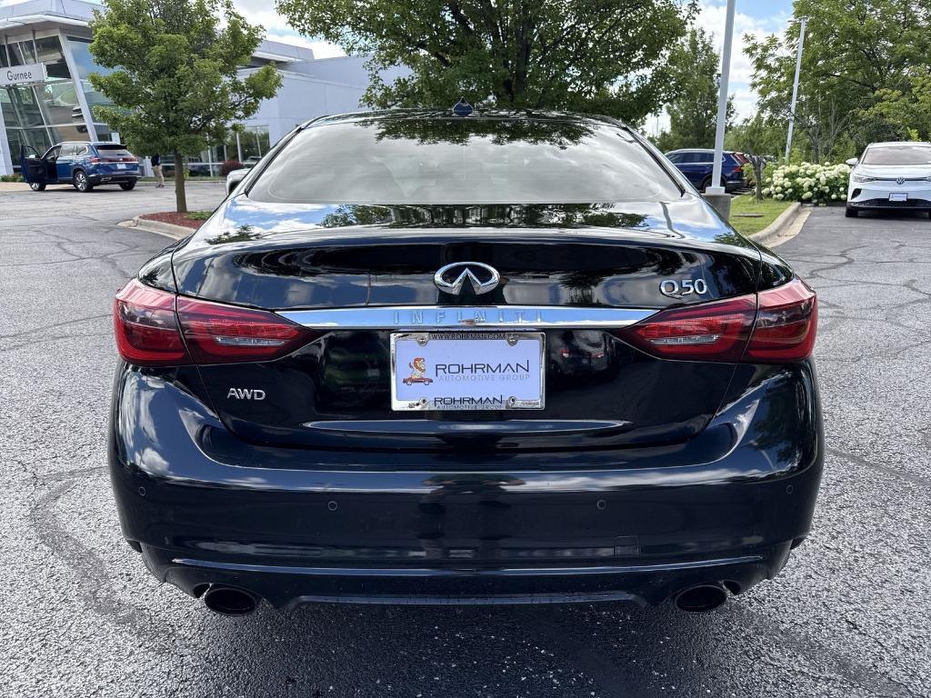 used 2018 INFINITI Q50 car, priced at $17,133