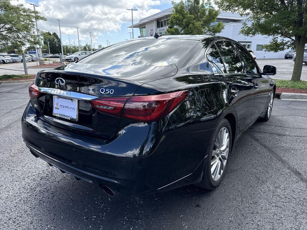 used 2018 INFINITI Q50 car, priced at $17,133