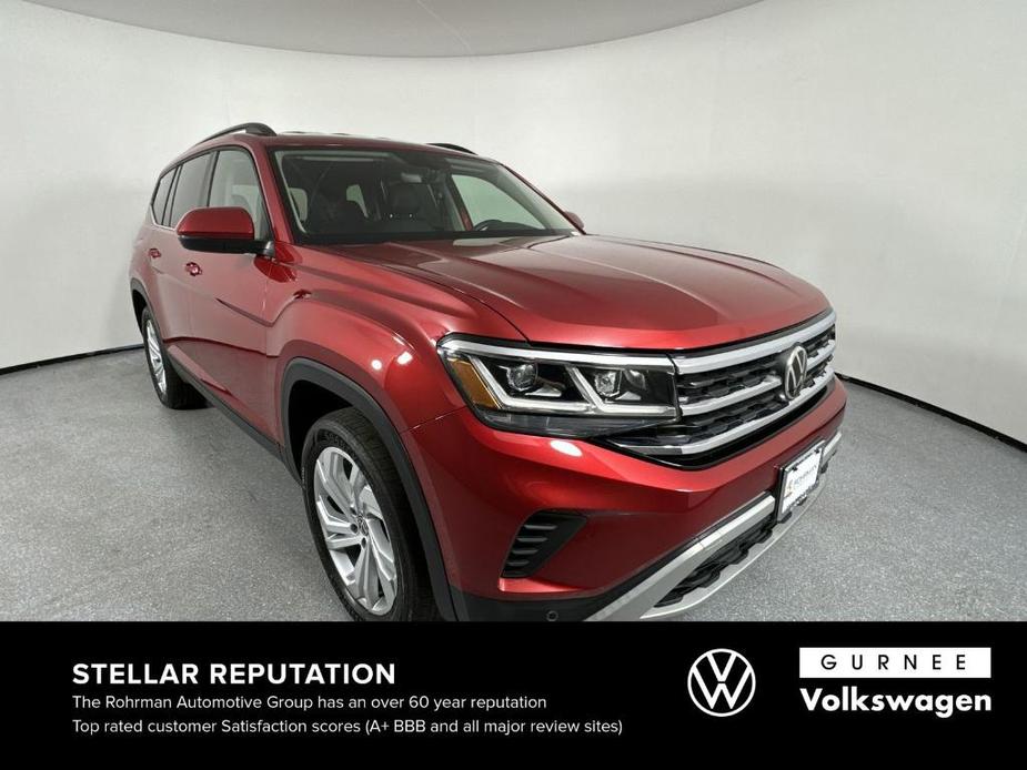 used 2021 Volkswagen Atlas car, priced at $22,976