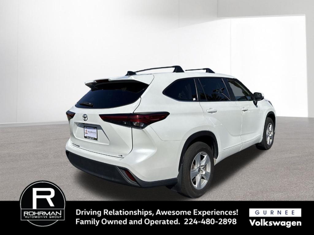 used 2023 Toyota Highlander car, priced at $28,269