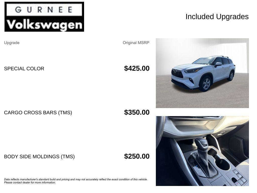 used 2023 Toyota Highlander car, priced at $28,269