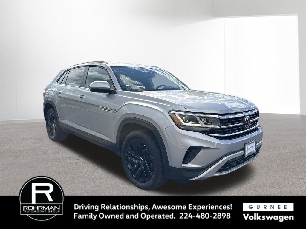 used 2023 Volkswagen Atlas Cross Sport car, priced at $29,999
