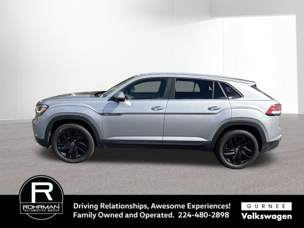 used 2023 Volkswagen Atlas Cross Sport car, priced at $29,999