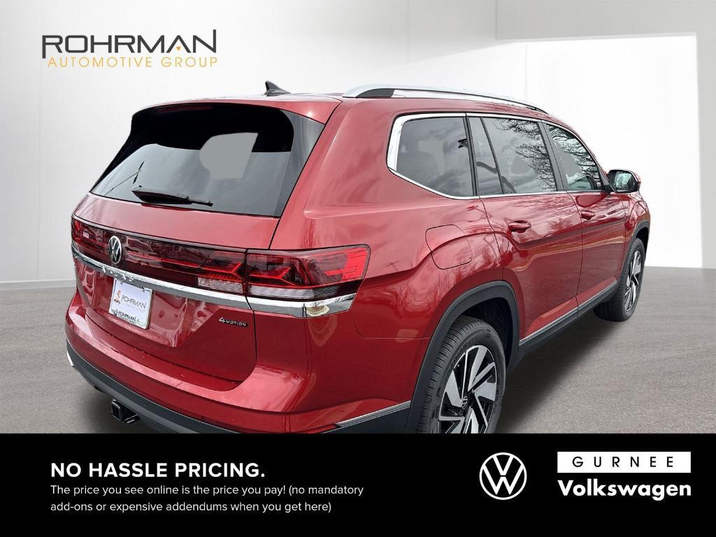 new 2025 Volkswagen Atlas car, priced at $47,009