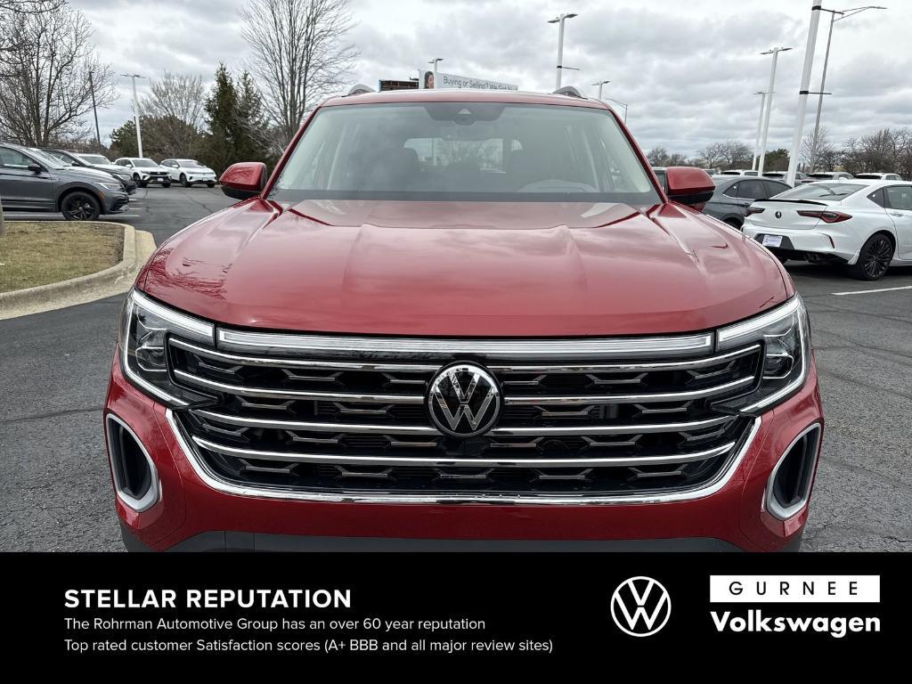 new 2025 Volkswagen Atlas car, priced at $47,009