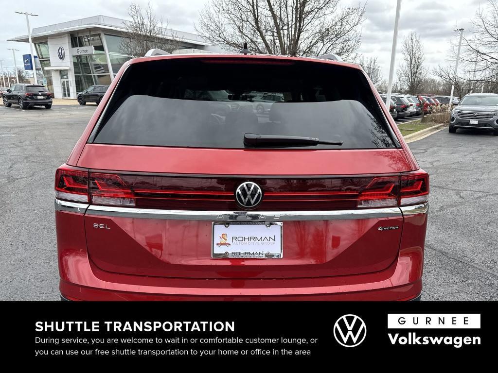 new 2025 Volkswagen Atlas car, priced at $47,009