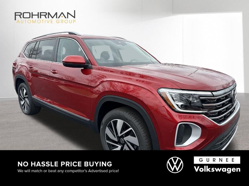 new 2025 Volkswagen Atlas car, priced at $47,009