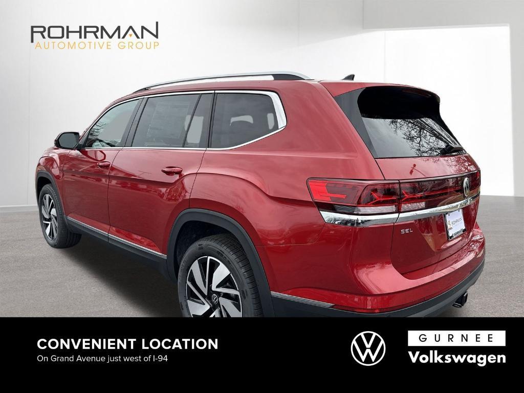 new 2025 Volkswagen Atlas car, priced at $47,009