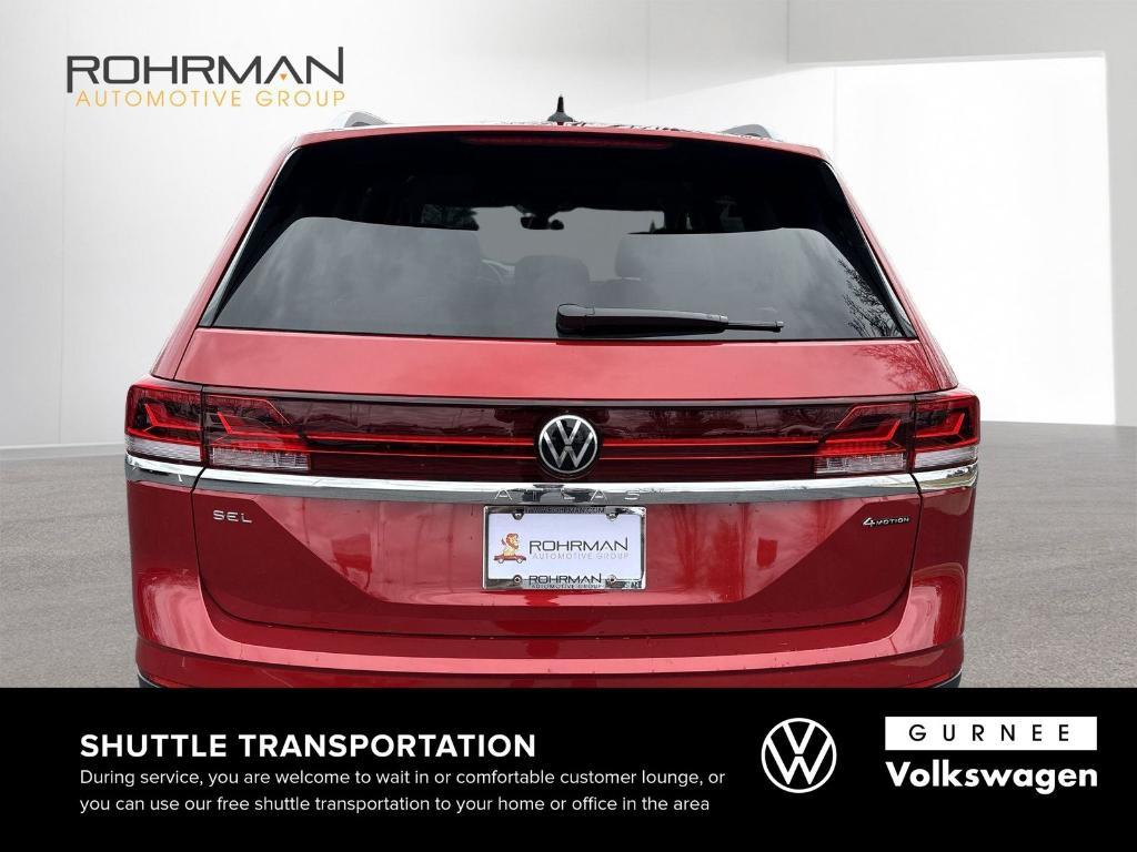 new 2025 Volkswagen Atlas car, priced at $47,009