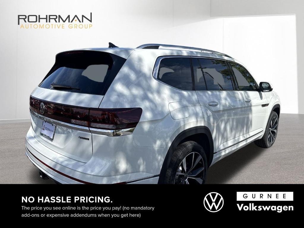 new 2025 Volkswagen Atlas car, priced at $49,848