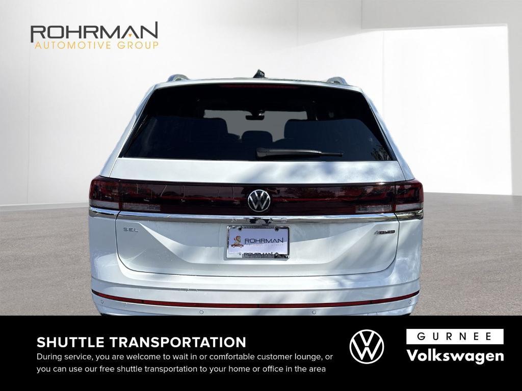 new 2025 Volkswagen Atlas car, priced at $49,848