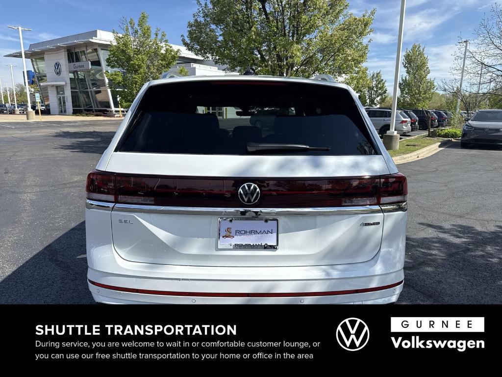 new 2025 Volkswagen Atlas car, priced at $48,848