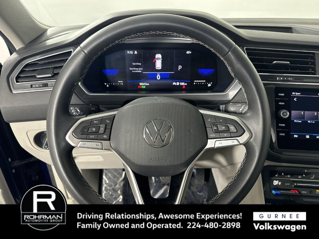 used 2022 Volkswagen Tiguan car, priced at $19,743