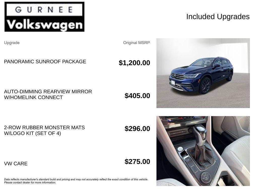used 2023 Volkswagen Tiguan car, priced at $22,445