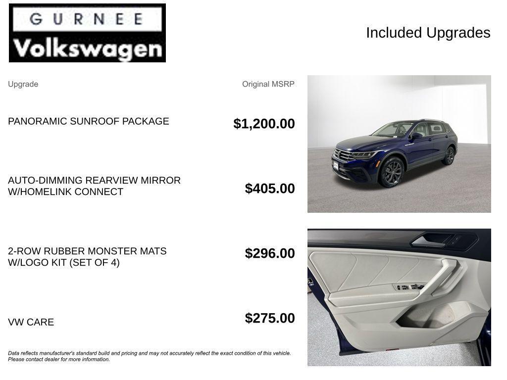 used 2023 Volkswagen Tiguan car, priced at $20,665