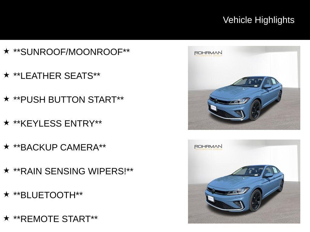 new 2025 Volkswagen Jetta car, priced at $28,183