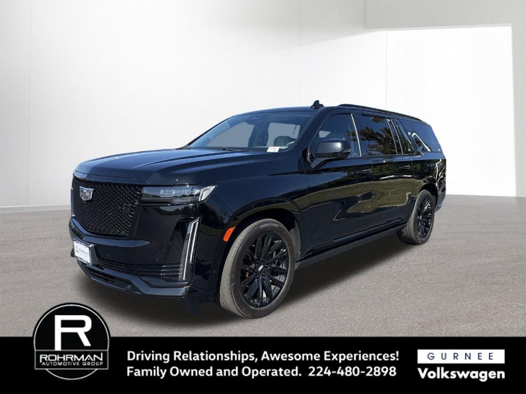 used 2023 Cadillac Escalade ESV car, priced at $74,999