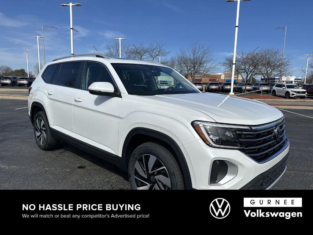 new 2025 Volkswagen Atlas car, priced at $44,607