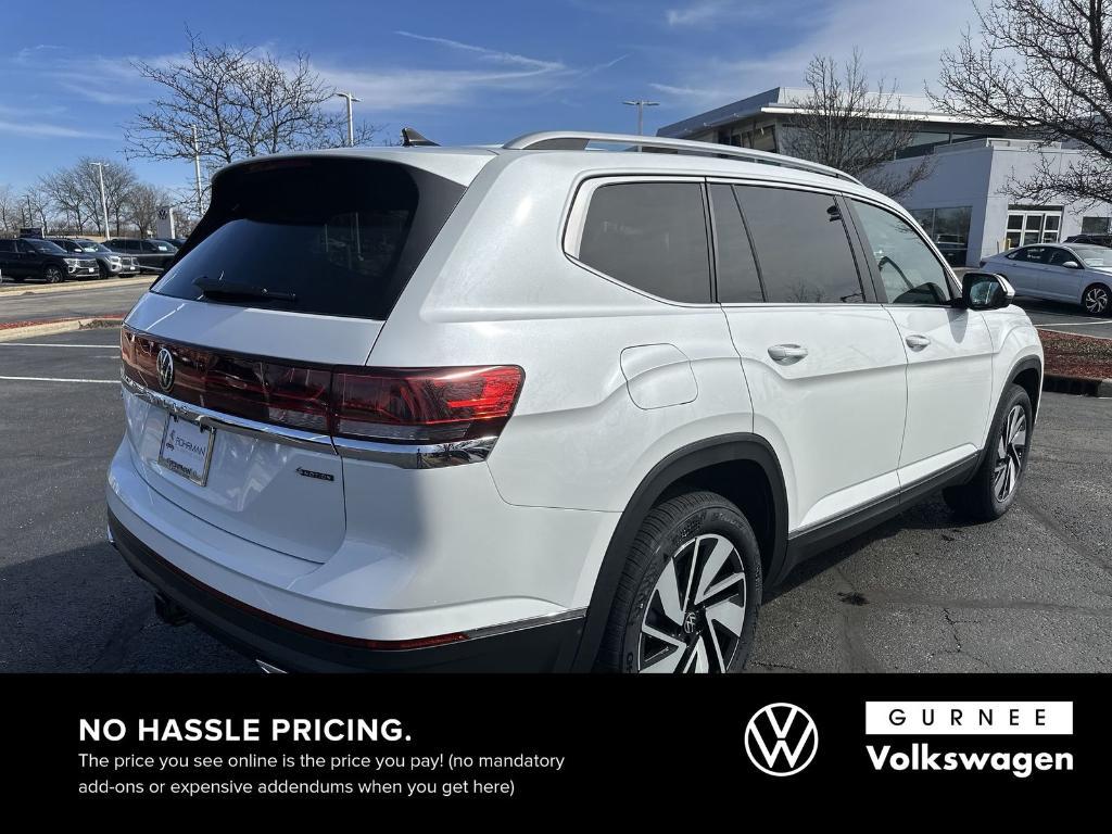 new 2025 Volkswagen Atlas car, priced at $44,607