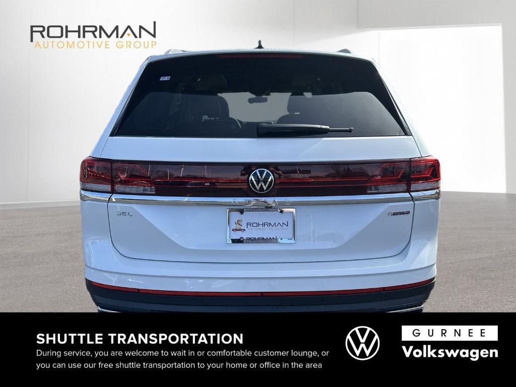 new 2025 Volkswagen Atlas car, priced at $47,107