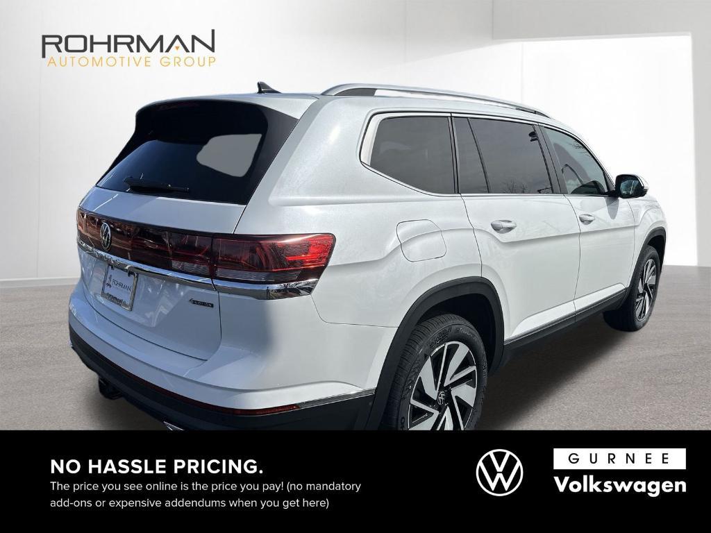new 2025 Volkswagen Atlas car, priced at $47,107
