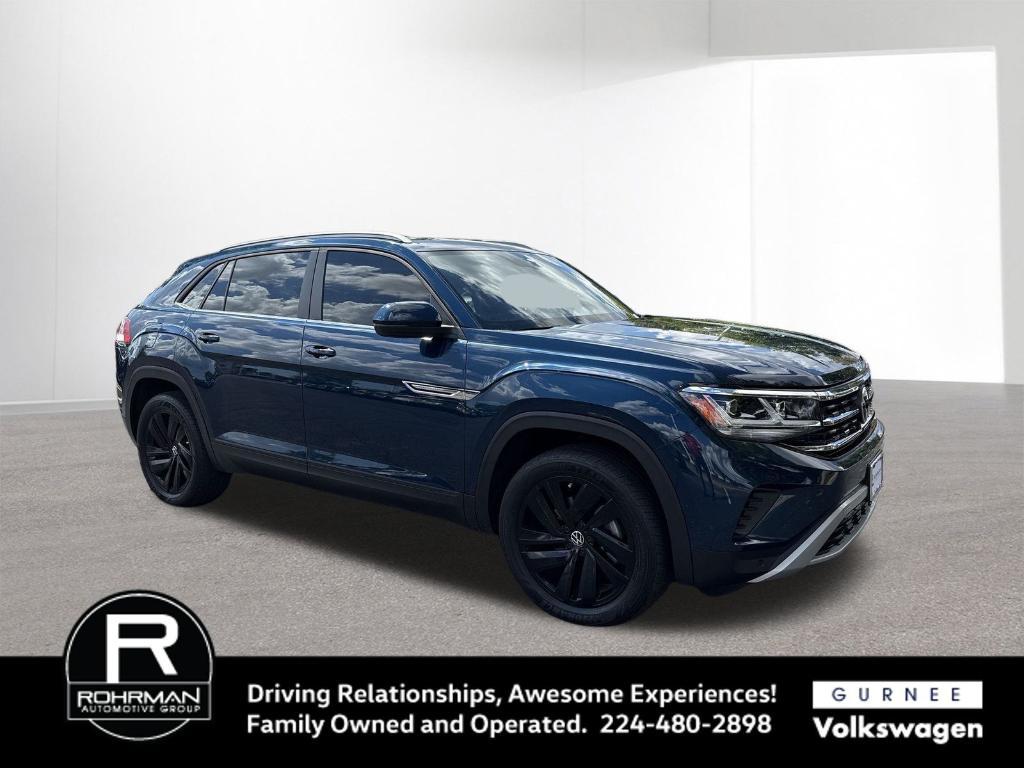 used 2022 Volkswagen Atlas Cross Sport car, priced at $25,094