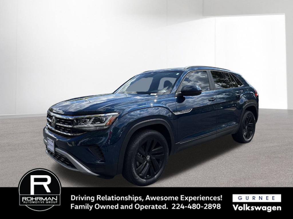 used 2022 Volkswagen Atlas Cross Sport car, priced at $25,626