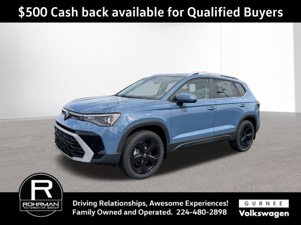 new 2025 Volkswagen Taos car, priced at $37,791