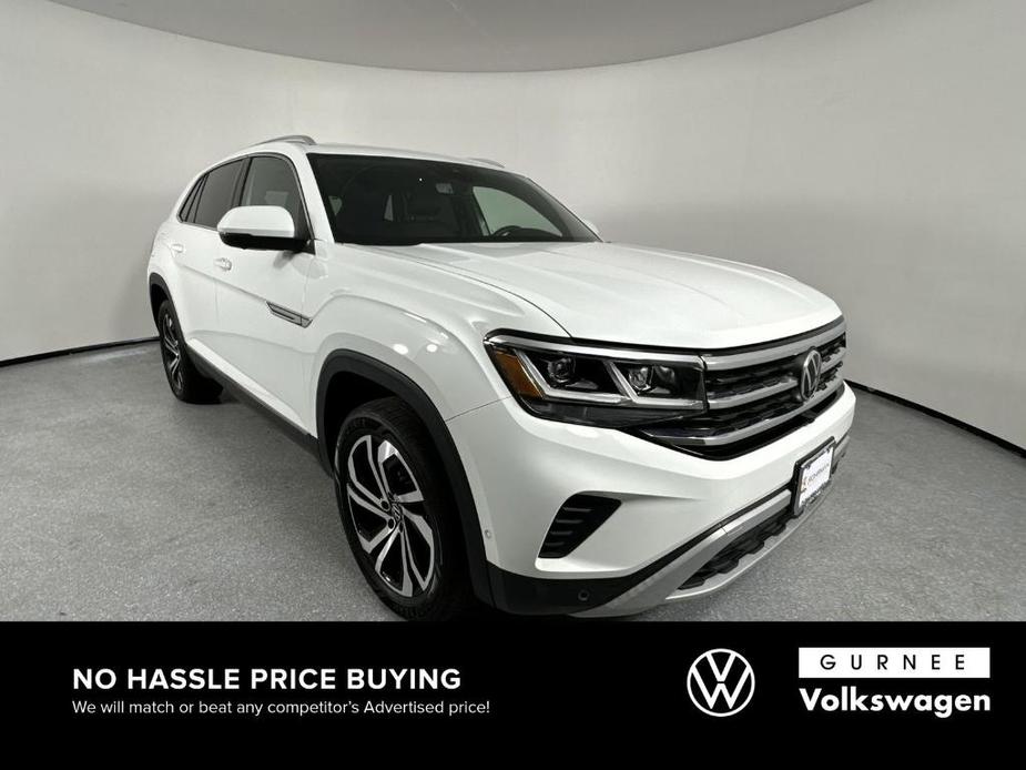 used 2021 Volkswagen Atlas Cross Sport car, priced at $27,495