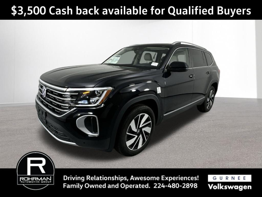 new 2025 Volkswagen Atlas car, priced at $41,997