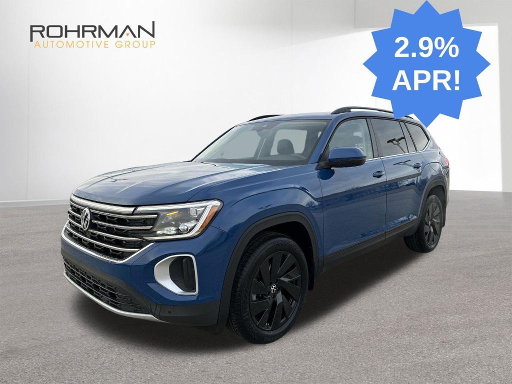 new 2025 Volkswagen Atlas car, priced at $44,718