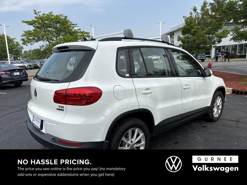 used 2018 Volkswagen Tiguan Limited car, priced at $14,366