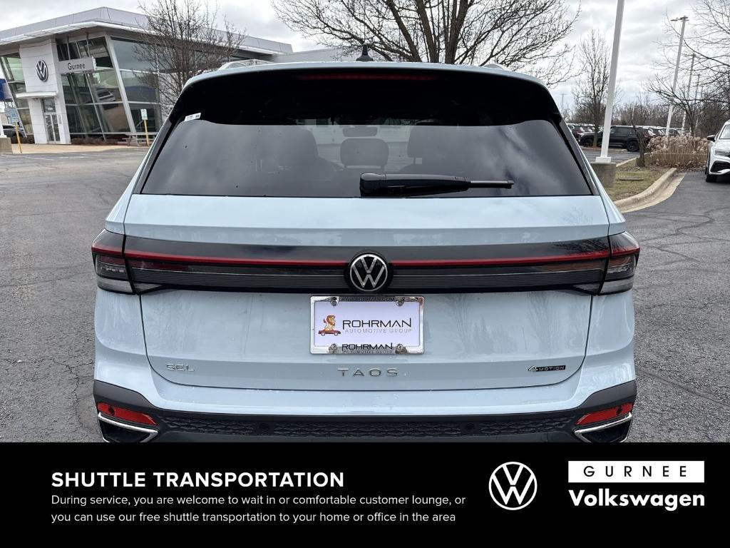 new 2025 Volkswagen Taos car, priced at $33,211