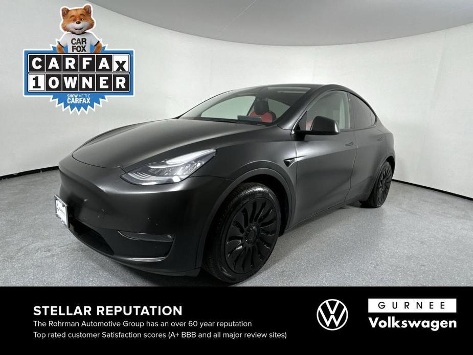 used 2021 Tesla Model Y car, priced at $25,390