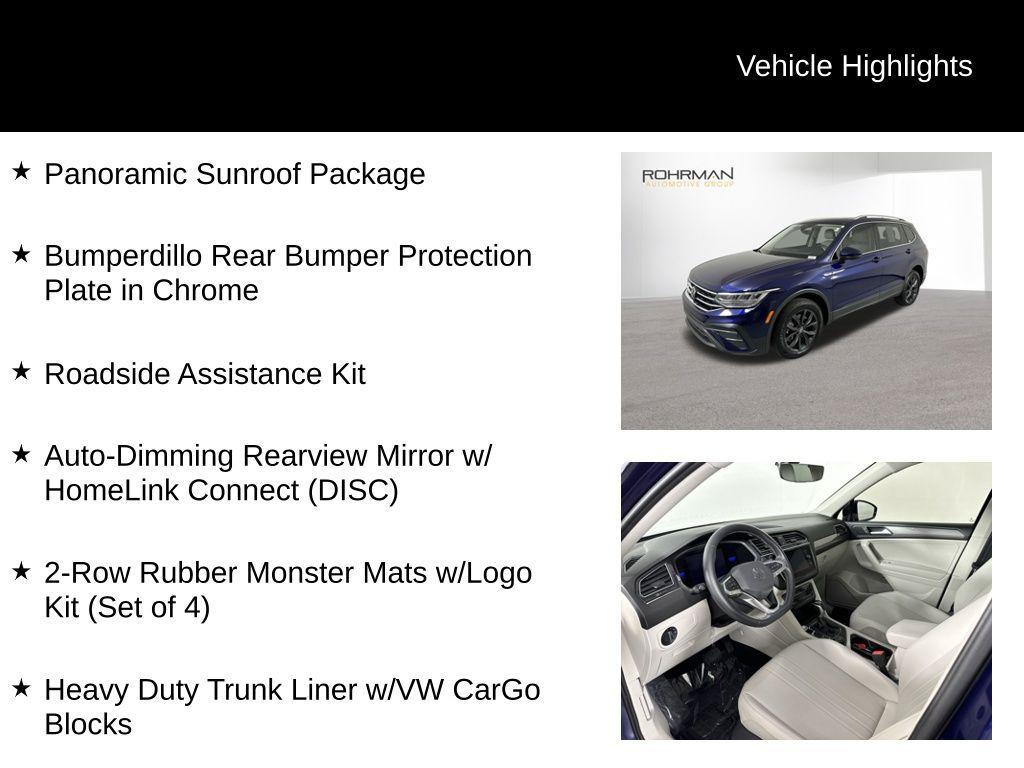 used 2022 Volkswagen Tiguan car, priced at $22,902
