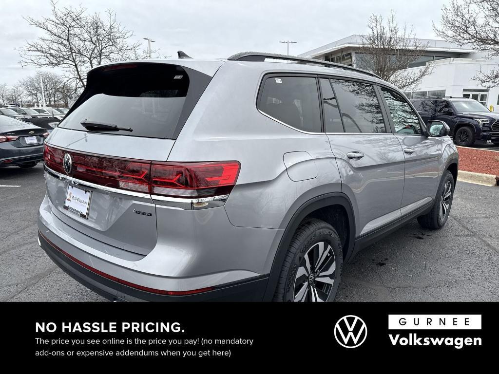 new 2025 Volkswagen Atlas car, priced at $38,006