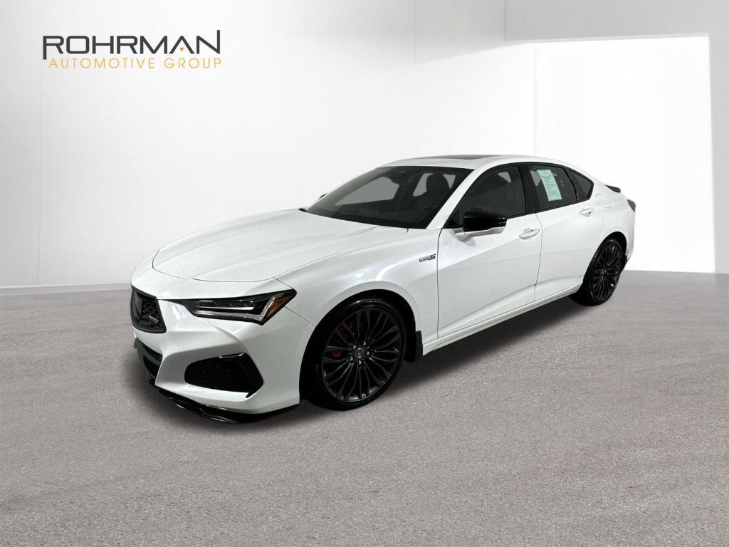 used 2022 Acura TLX car, priced at $44,999