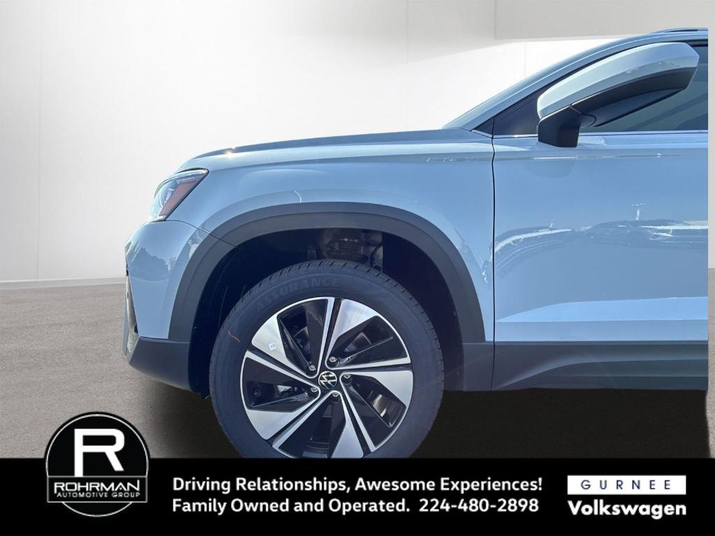 new 2025 Volkswagen Taos car, priced at $31,691