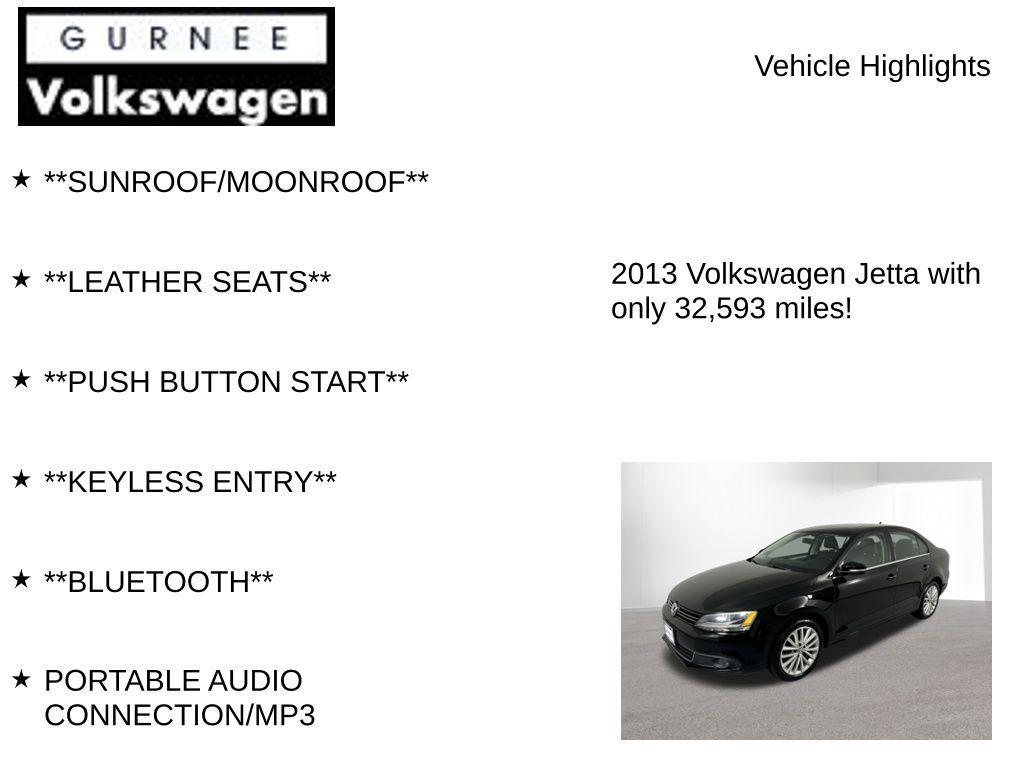 used 2013 Volkswagen Jetta car, priced at $12,495