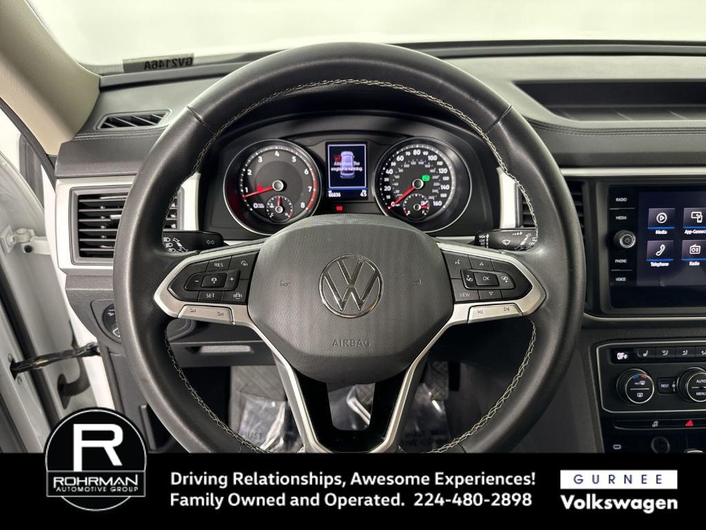 used 2021 Volkswagen Atlas car, priced at $20,651