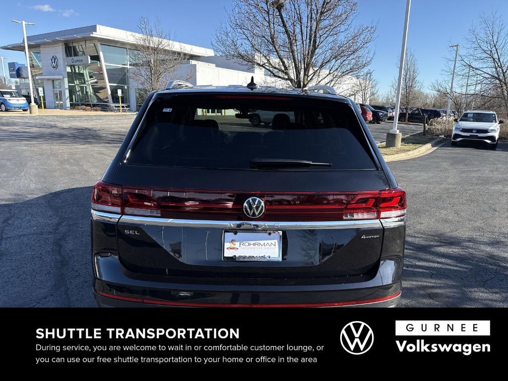 new 2025 Volkswagen Atlas car, priced at $46,628