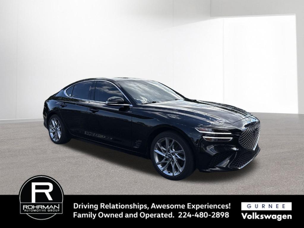used 2022 Genesis G70 car, priced at $25,336