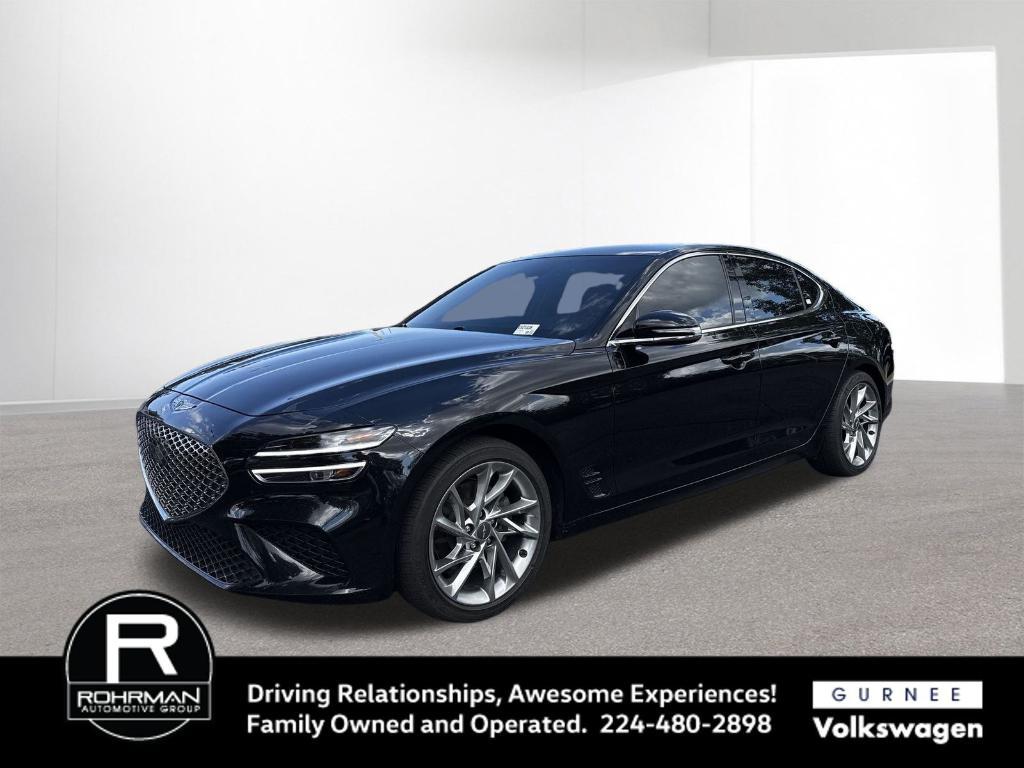 used 2022 Genesis G70 car, priced at $25,336
