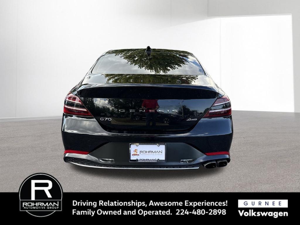 used 2022 Genesis G70 car, priced at $25,336